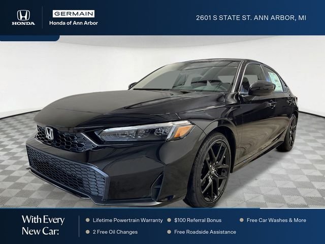 New 2026 Crystal Black Pearl Honda Sport image 1