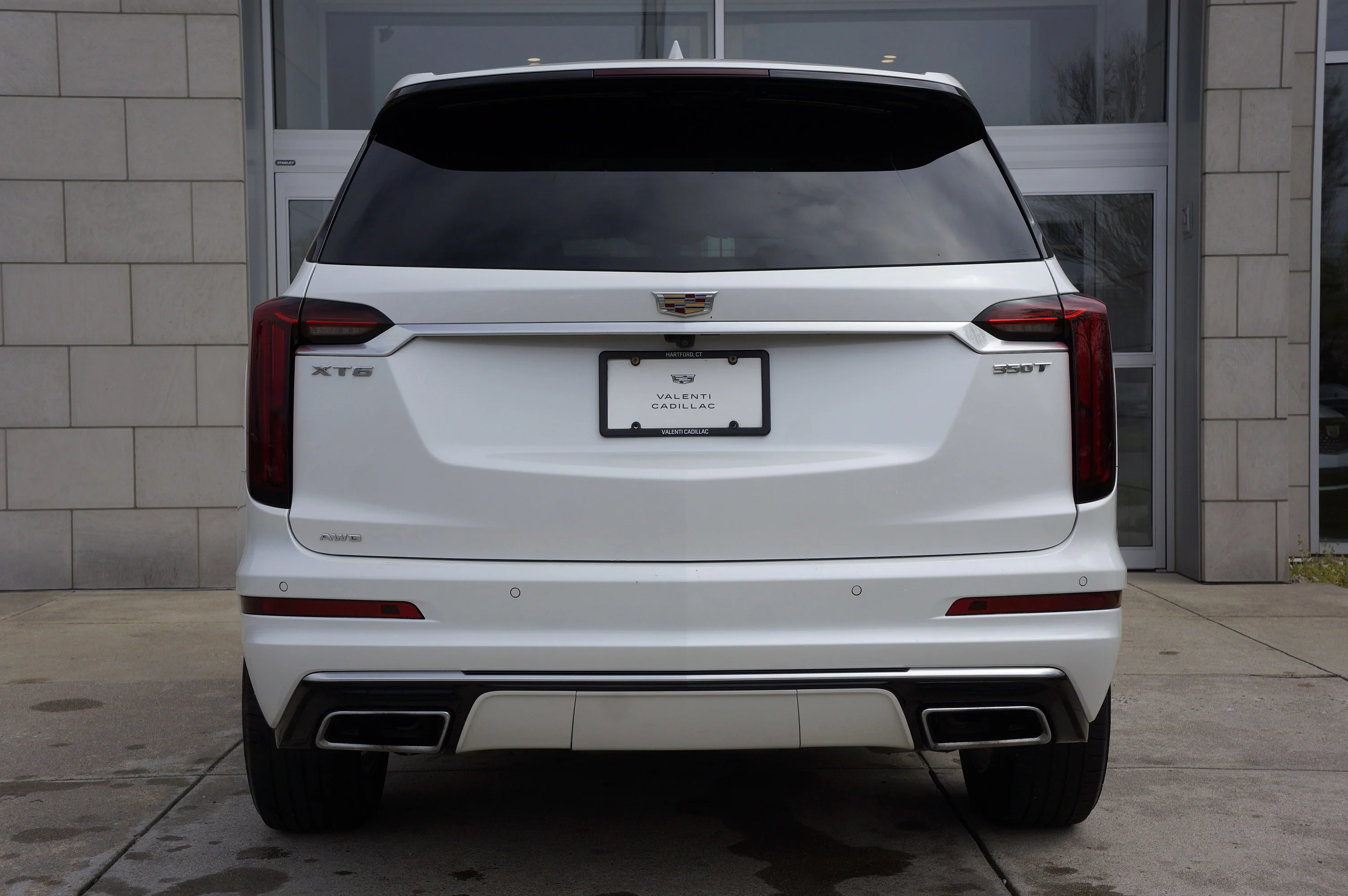 Used 2024 Crystal White Tricoat Cadillac AWD Luxury image 7