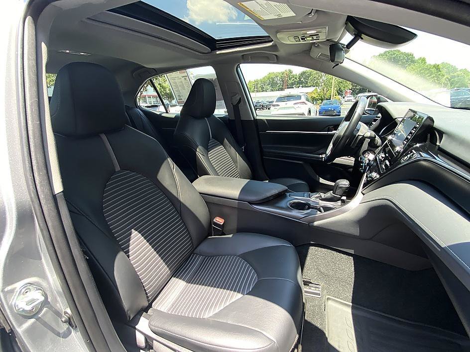 Used 2024 Celestial Silver Metallic Toyota SE image 21