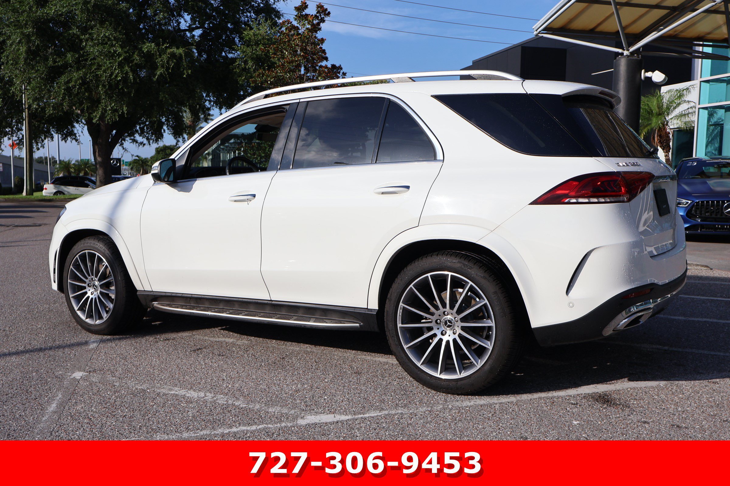 Certified Used 2021 Polar White Mercedes-Benz GLE 350 image 6
