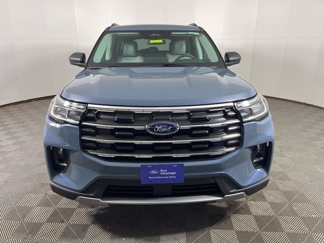 Certified 2025 Ford Explorer Active with VIN 1FMUK8DHXSGA04461 for sale in Shakopee, Minnesota