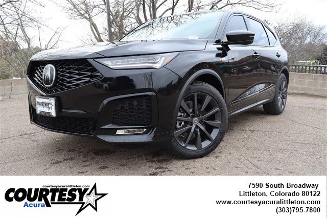 New 2026 Majestic Black Pearl Acura w/A-Spec Package image 1