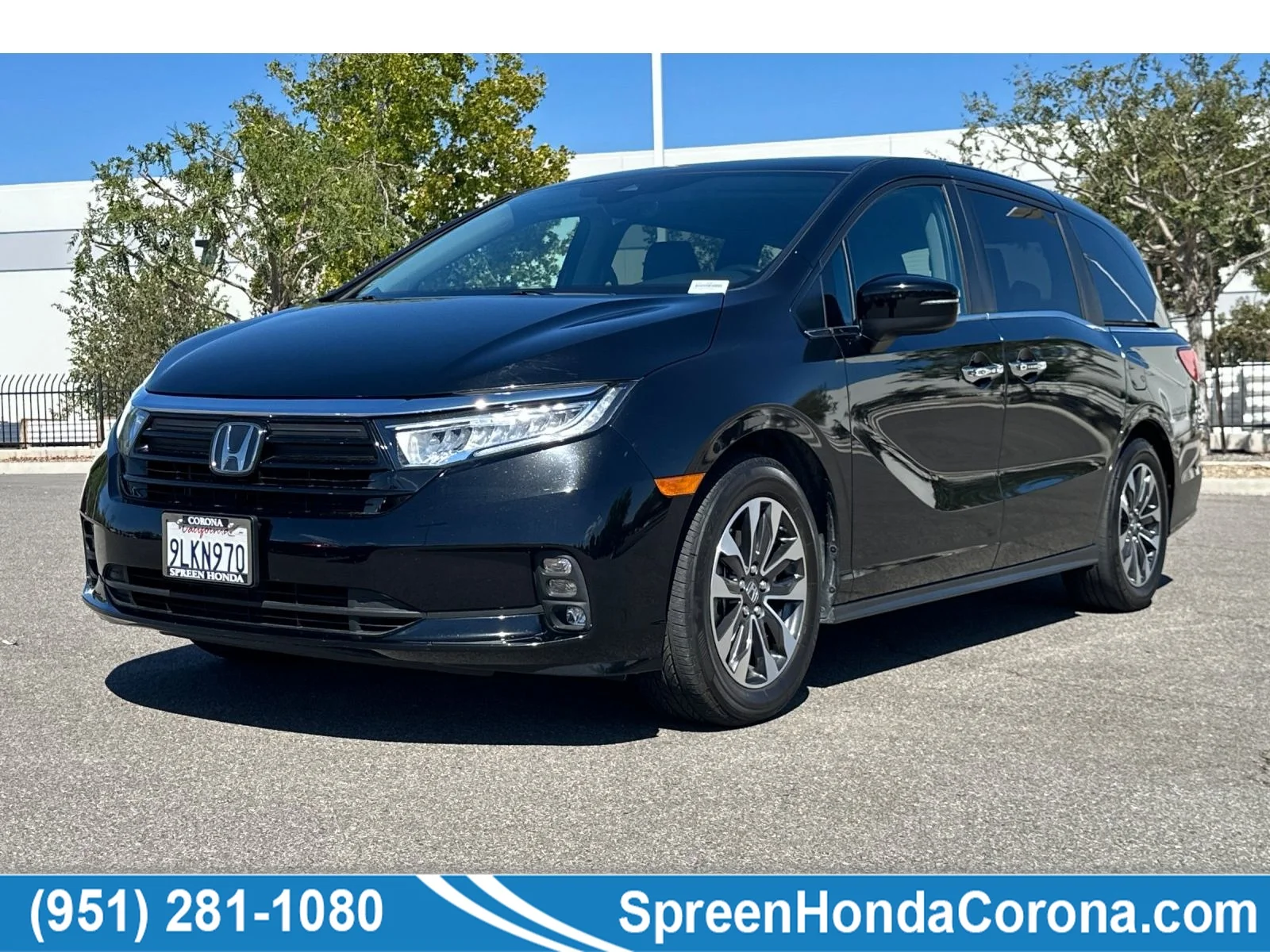 Used 2024 Crystal Black Pearl Honda EX-L image 1