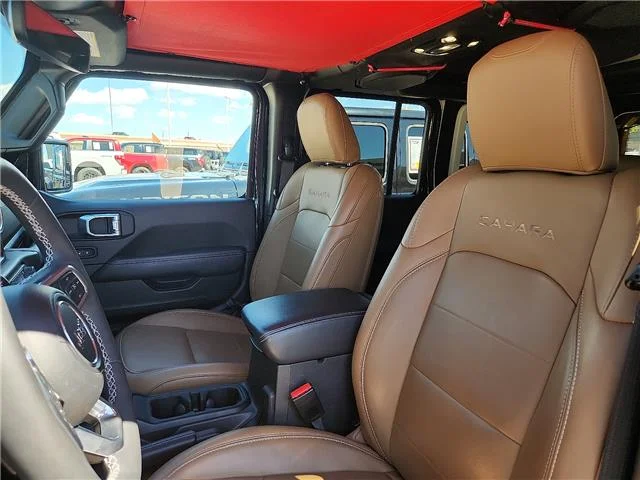 Used 2023 Black Clearcoat Jeep Sahara 4x4 image 11