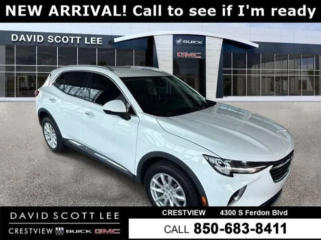 Used 2021 SUMMIT WHITE Buick Preferred image 1
