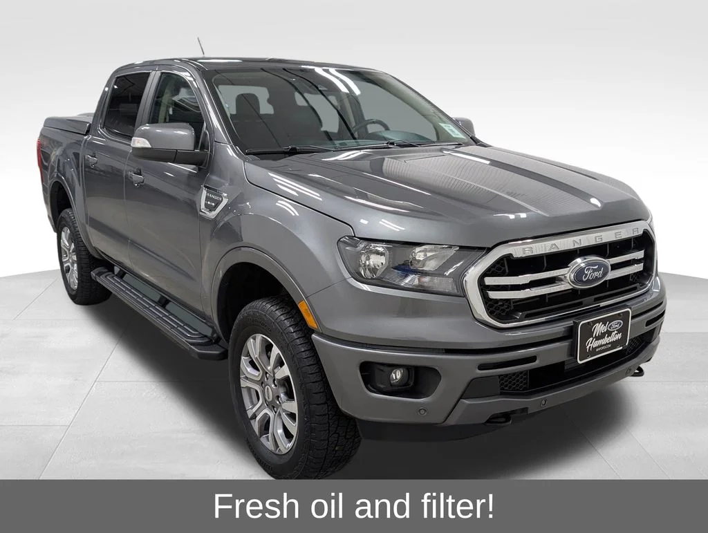 Certified Used 2022 Carbonized Gray Metallic Ford Lariat image 5