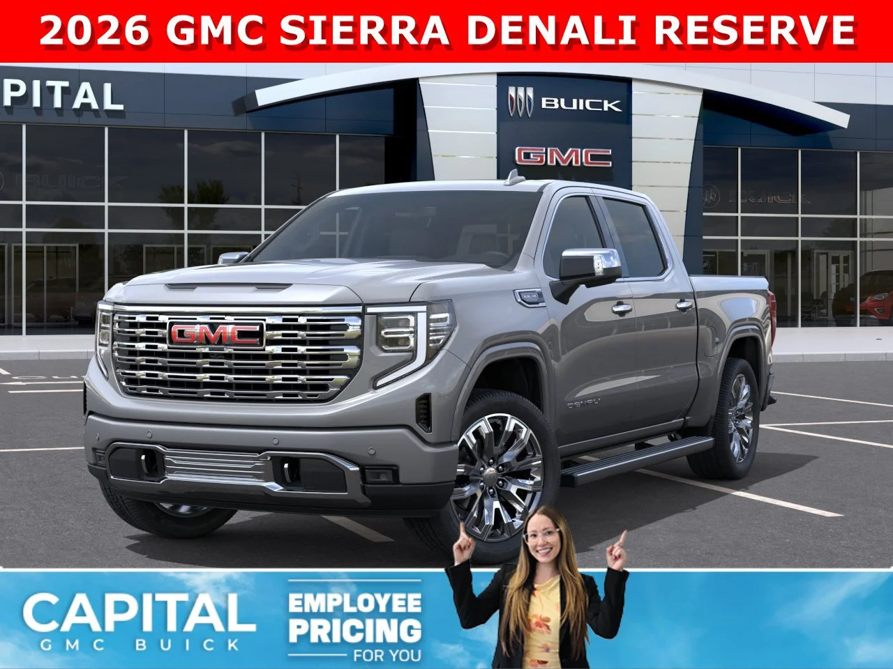 New 2026 STERLING METALLIC GMC Denali image 1