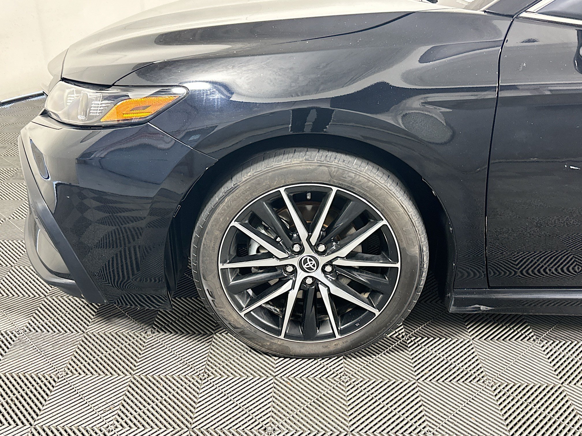 Used 2023 Midnight Black Metallic Toyota SE image 11