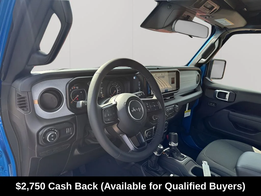 New 2026 Hydro Blue Pearl-Coat Exterior Paint Jeep Sport S image 24