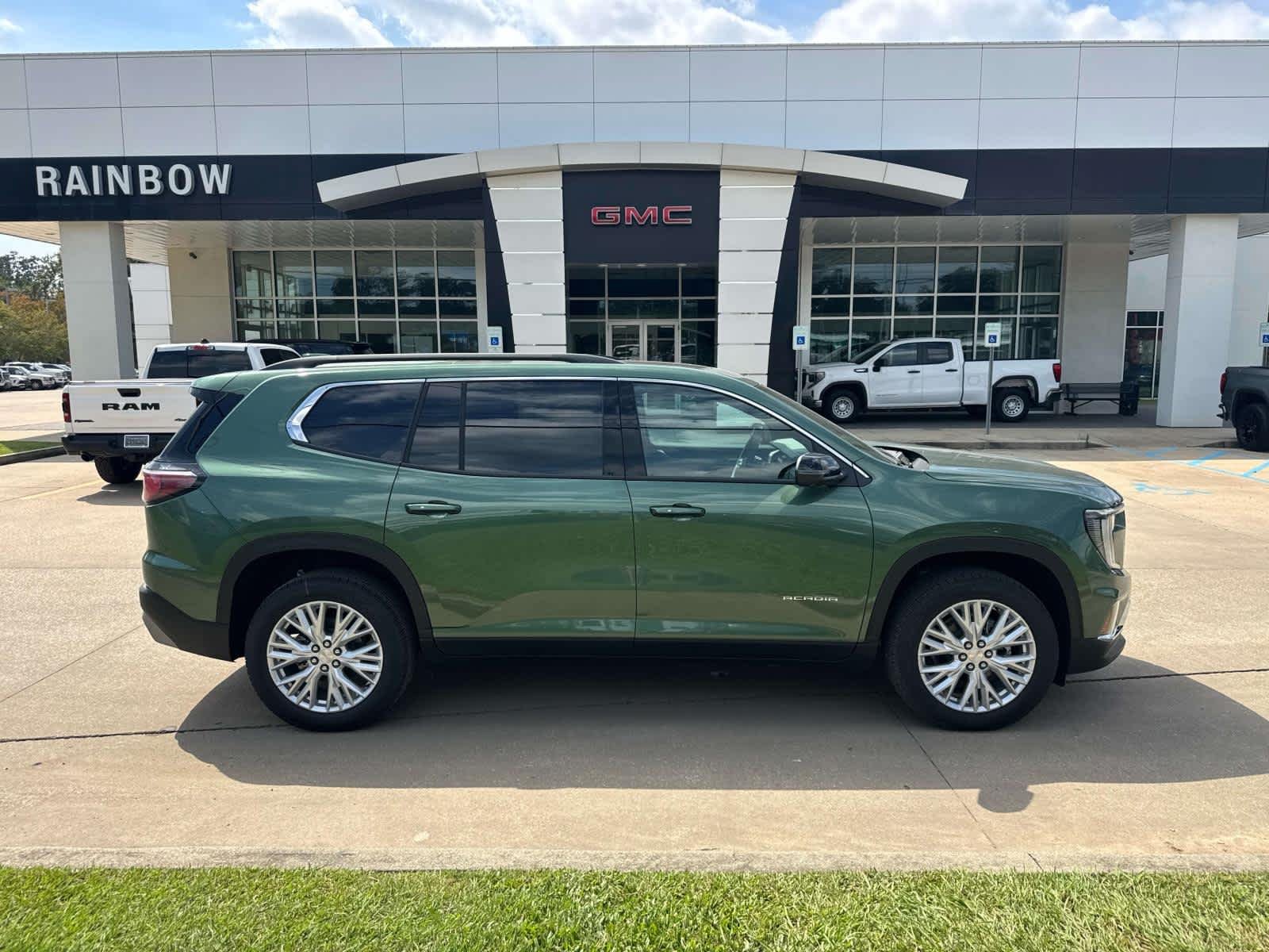 New 2027 Trailstone Green Metallic GMC Elevation image 1