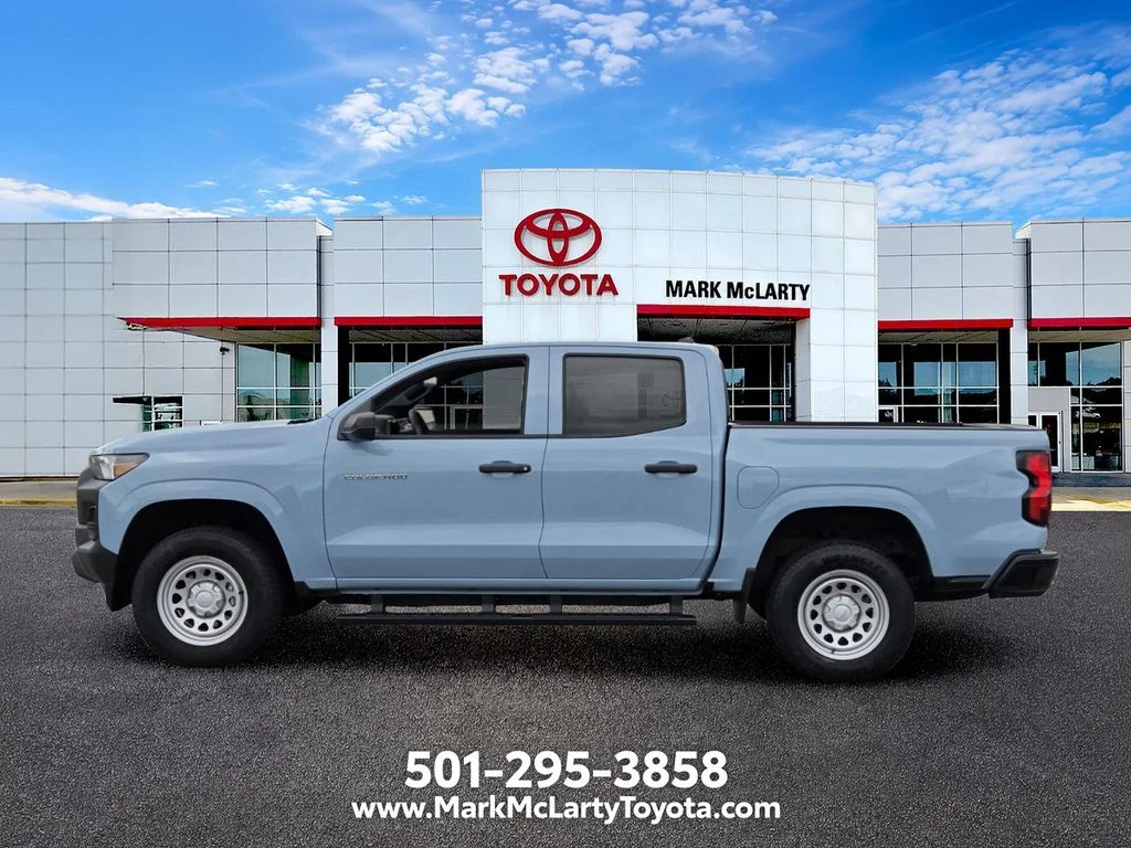 Used 2025 Gray Chevrolet Work Truck image 2