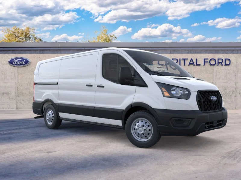 New 2025 Oxford White Ford Cargo Van image 24