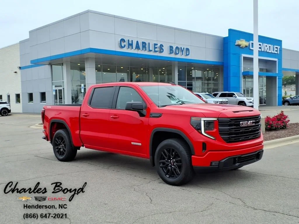 Used 2024 Cardinal Red GMC Elevation image 1