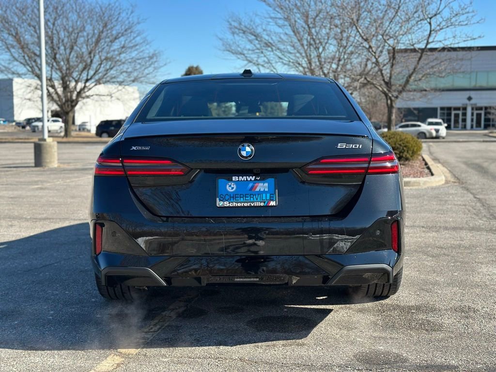 New 2026 Black Sapphire Metallic BMW 530i xDrive image 6