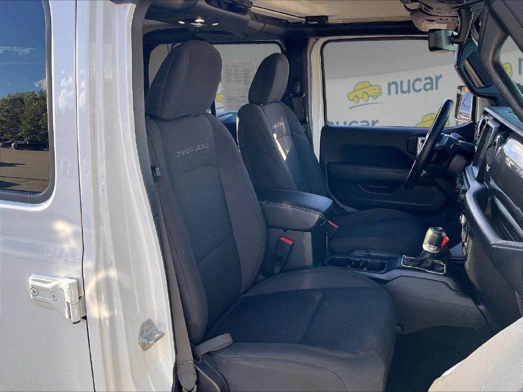 Used 2022 Bright White Clearcoat Jeep Overland image 10