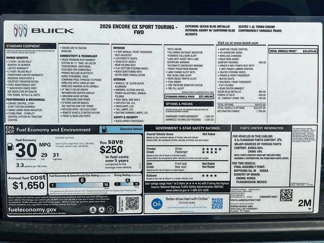 2026 Buick Encore GX Sport Touring - Photo 21