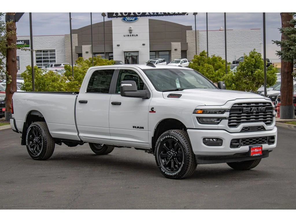 New 2026 Bright White Clear-Coat Exterior Paint RAM Big Horn image 2