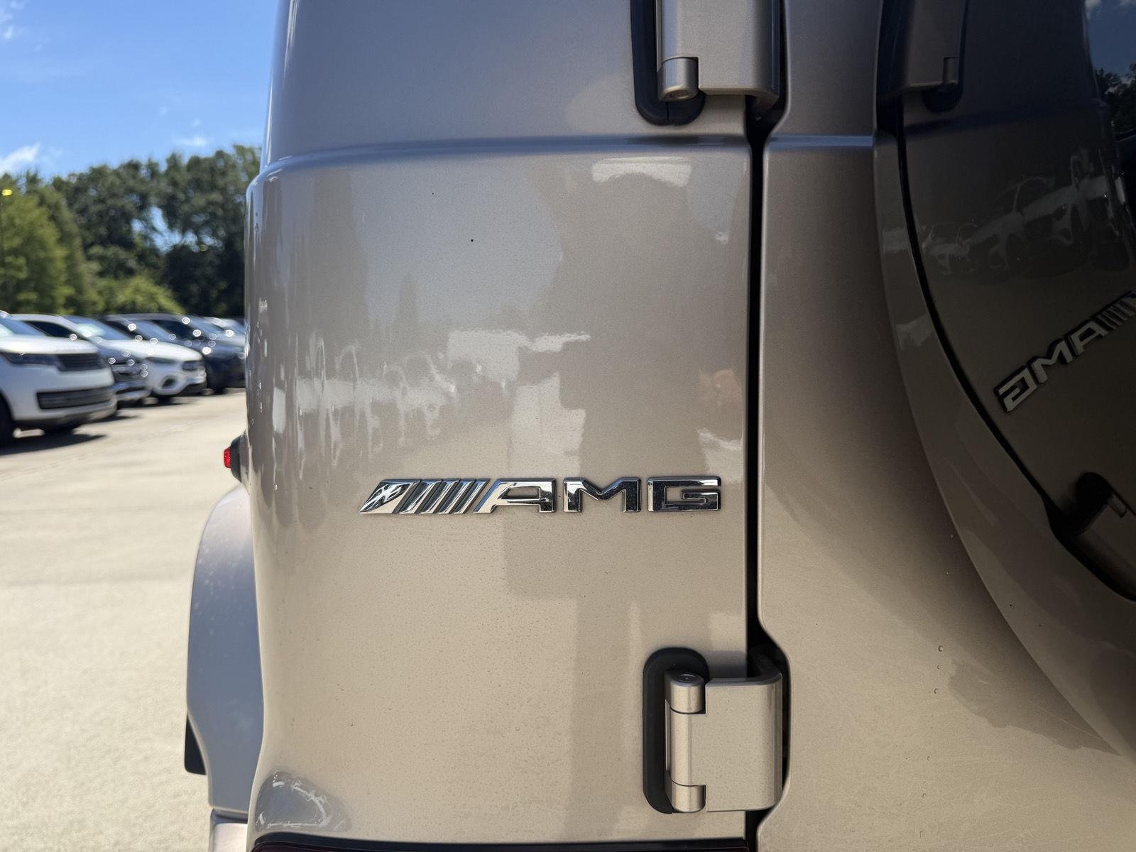 Certified Used 2025 MANUFAKTUR Desert Silver metallic Mercedes-Benz AMG® G 63 image 22