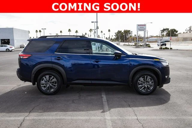 Used 2024 Blue Nissan SV image 8