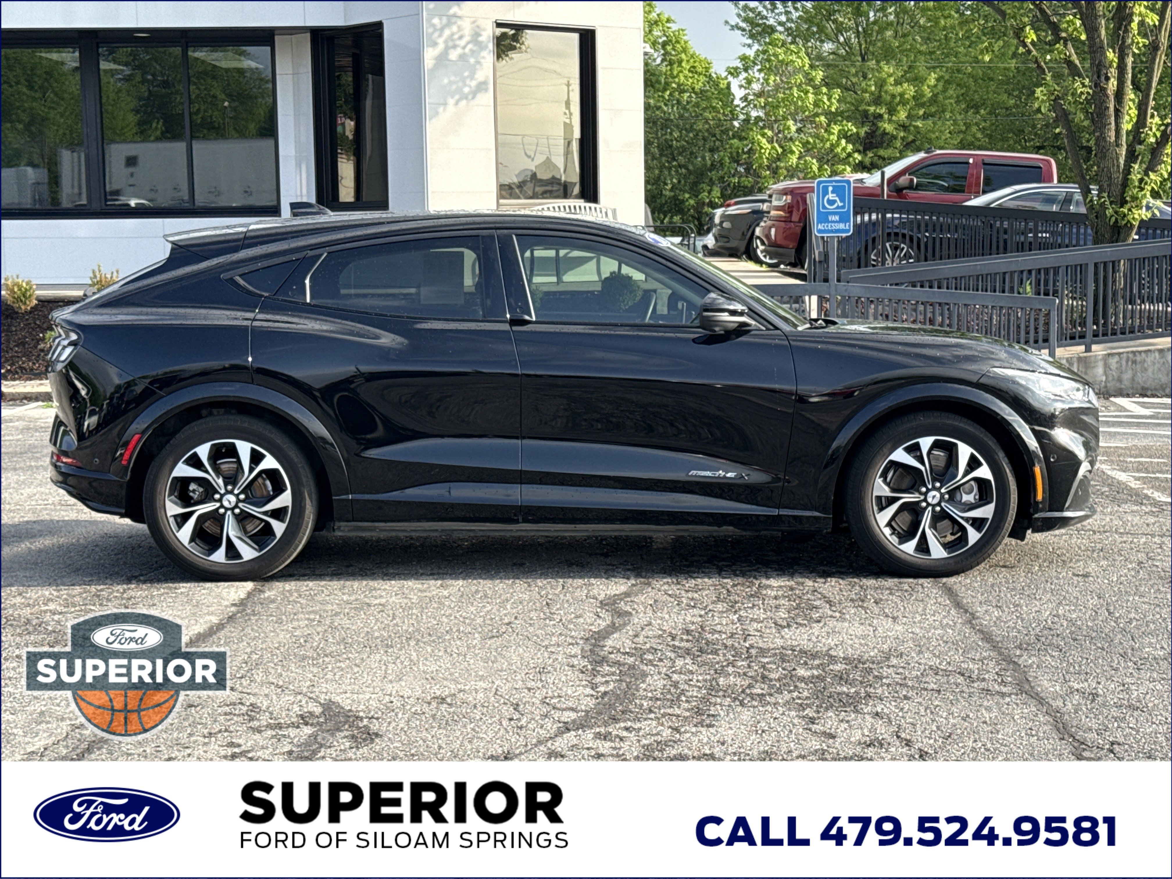 Used 2021 Ford Mustang Mach-E Premium RWD with VIN 3FMTK3R74MMA10134 for sale in Siloam Springs, AR