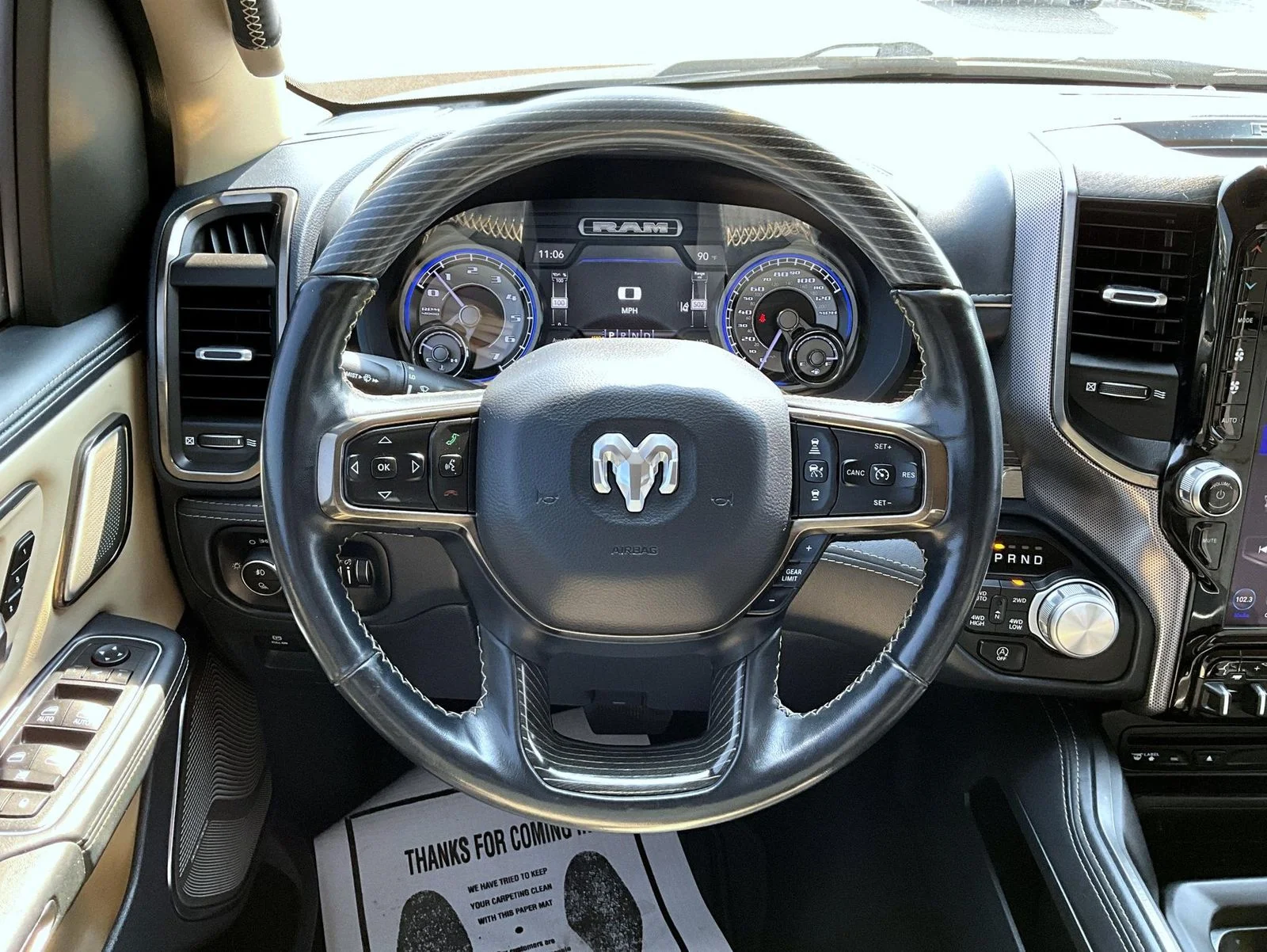 Used 2019 White Ram Limited image 13