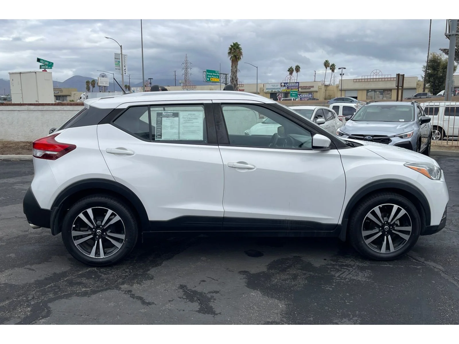 Used 2019 Aspen White Tricoat Nissan SV image 7