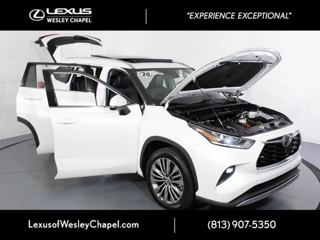 Used 2020 White Toyota Platinum image 9