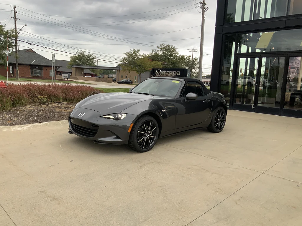 New 2026 Machine Gray Metallic Mazda Grand Touring image 3