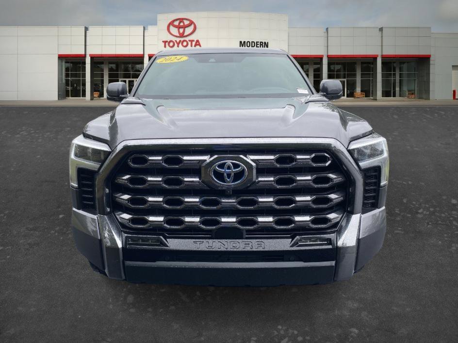 Used 2024 Magnetic Gray Metallic Toyota Platinum Hybrid image 2