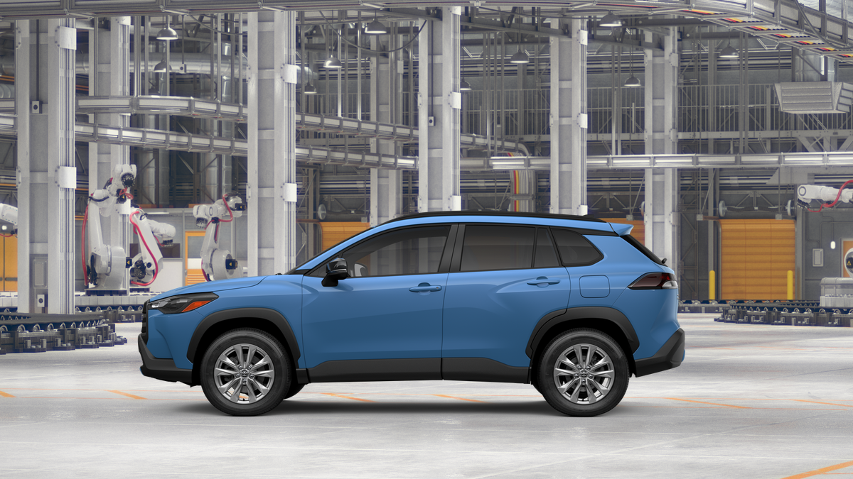 New 2026 Cavalry Blue Toyota LE image 4