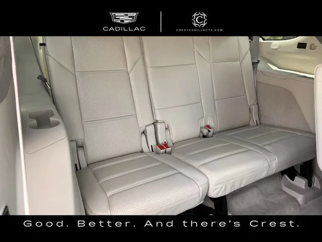 Used 2023 Crystal White Tricoat CADILLAC Premium Luxury Platinum image 32
