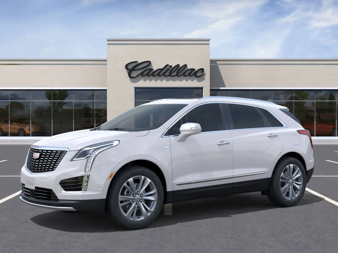 New 2026 Crystal White Tricoat Cadillac Premium Luxury image 2