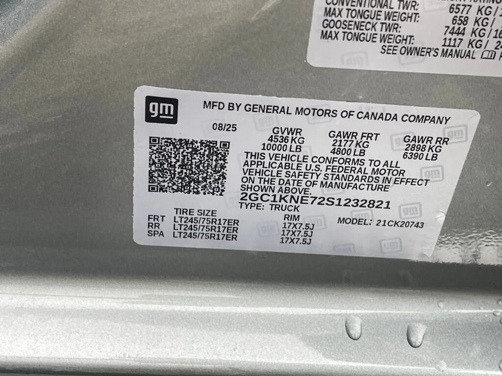 Certified Used 2025 Sterling Gray Metallic Chevrolet LT image 35