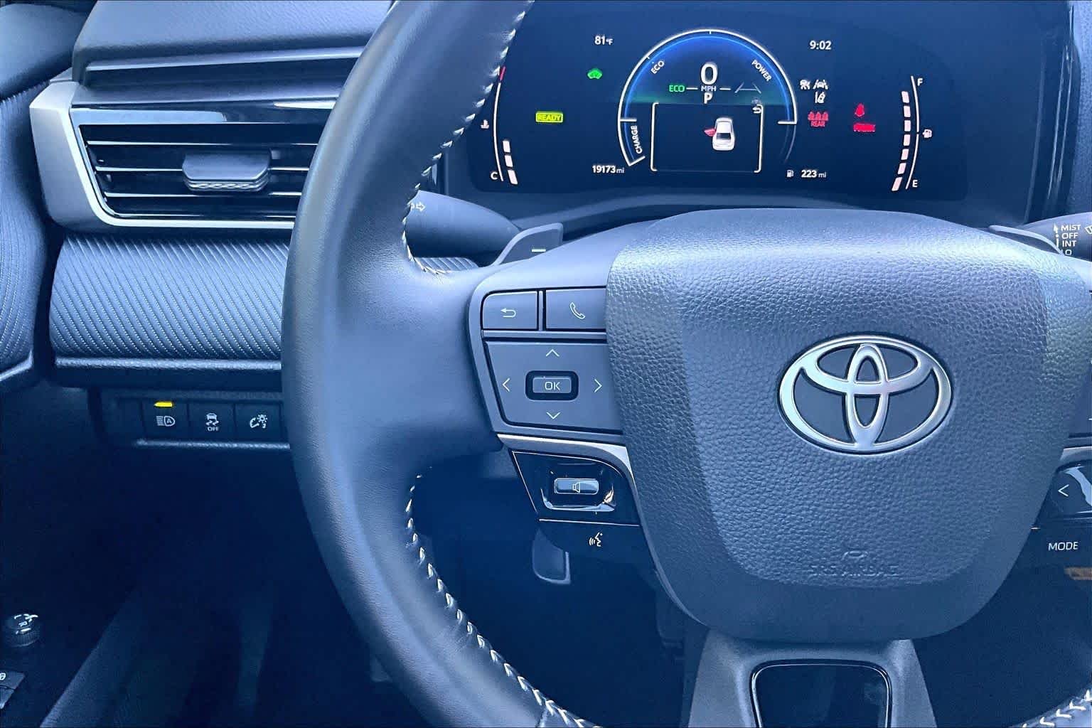 Used 2025 Midnight Black Metallic Toyota SE image 24