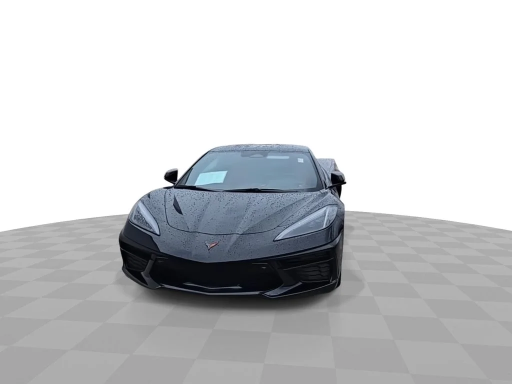Certified Used 2024 Black Chevrolet Stingray image 3