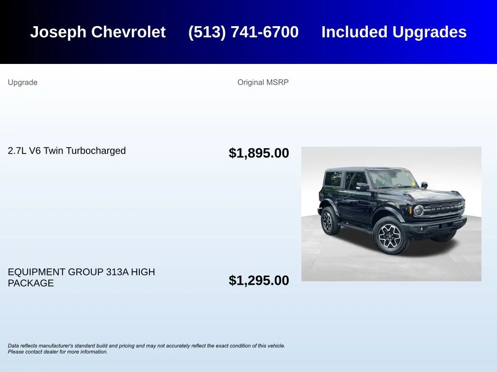 Used 2023 Black Ford Outer Banks image 5