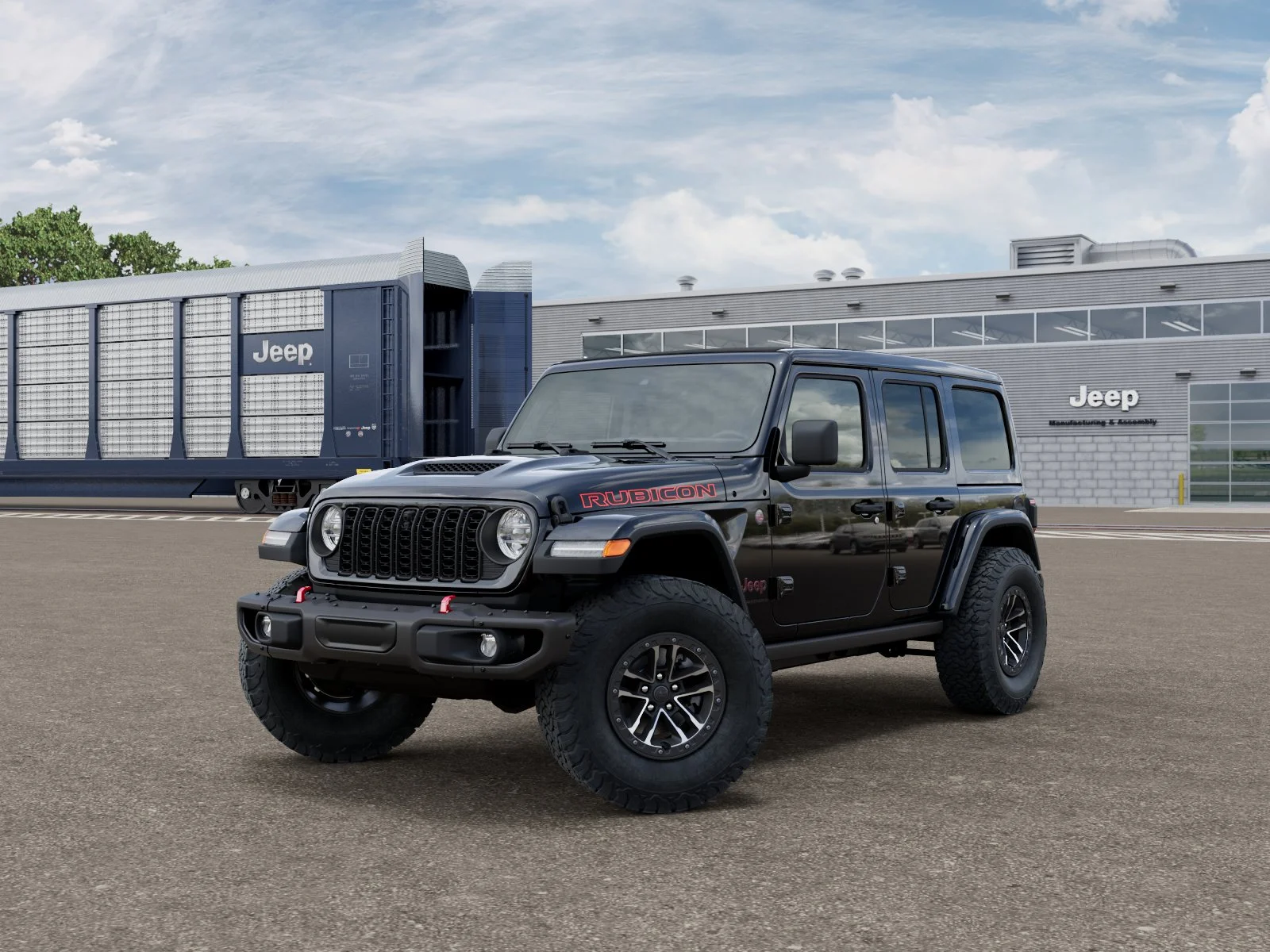 New 2026 Black Clear-Coat Exterior Paint Jeep  image 1