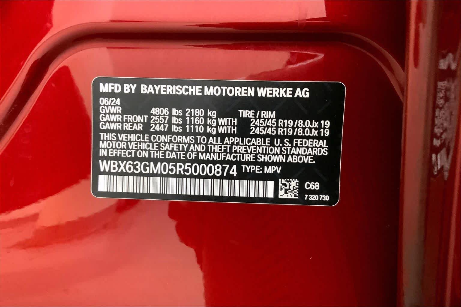 Certified Used 2024 Vegas Red Metallic BMW xDrive28i image 36