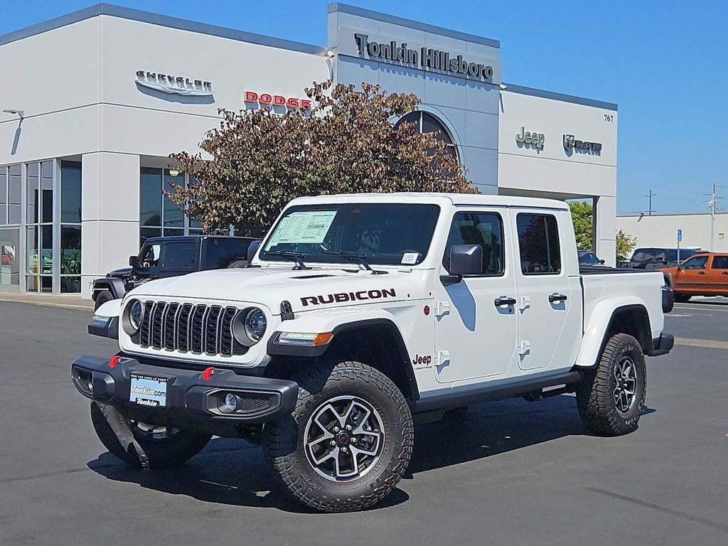 New 2026 Bright White Clearcoat Jeep Rubicon image 2