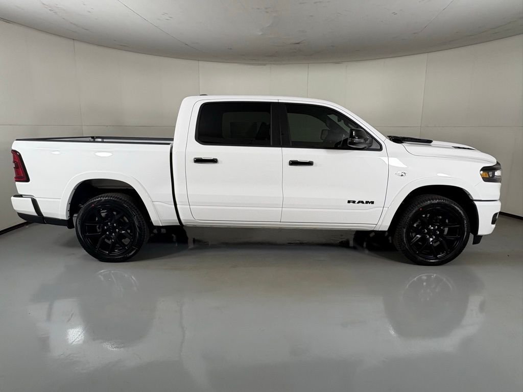 New 2026 Bright White Clear-Coat Exterior Paint RAM Laramie image 9