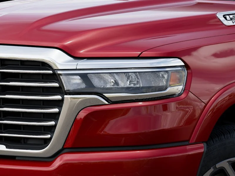 New 2027 Molten Red Pearl-Coat Exterior Paint RAM Laramie Southwest Edition image 10