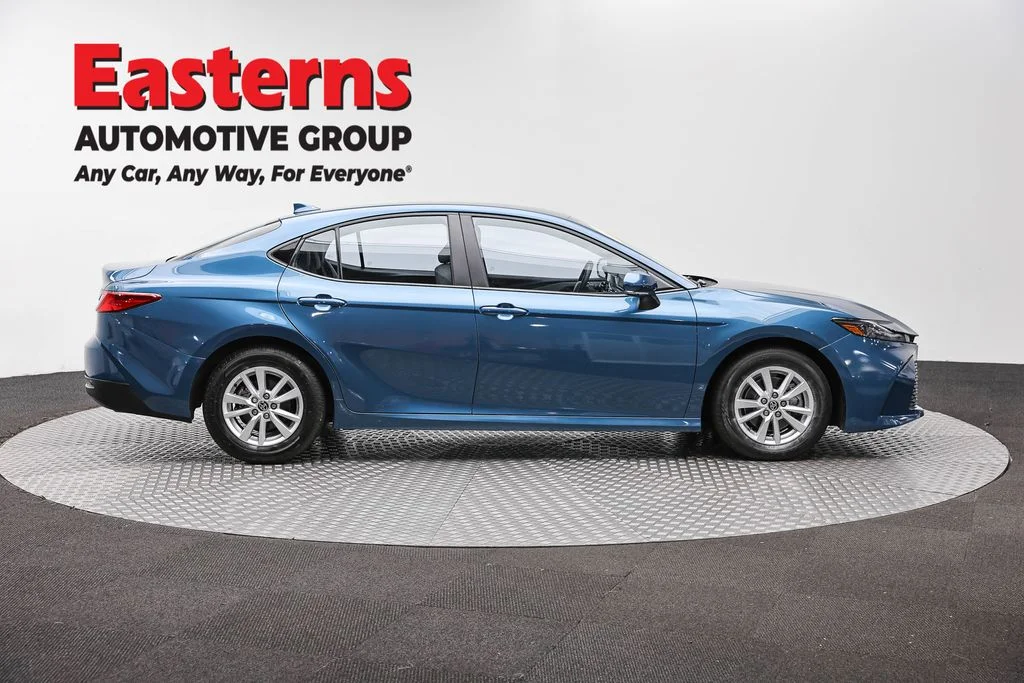 Used 2025 Blue Toyota LE image 4