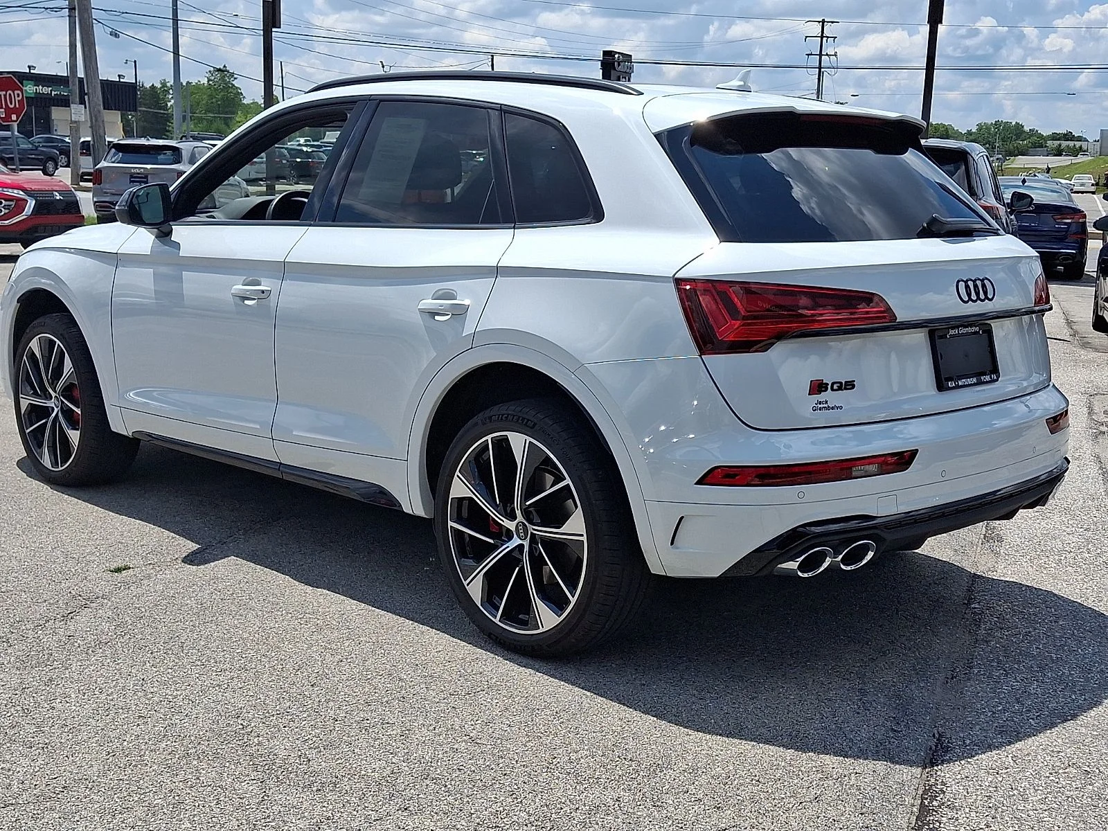 Used 2021 White Audi Premium Plus image 4