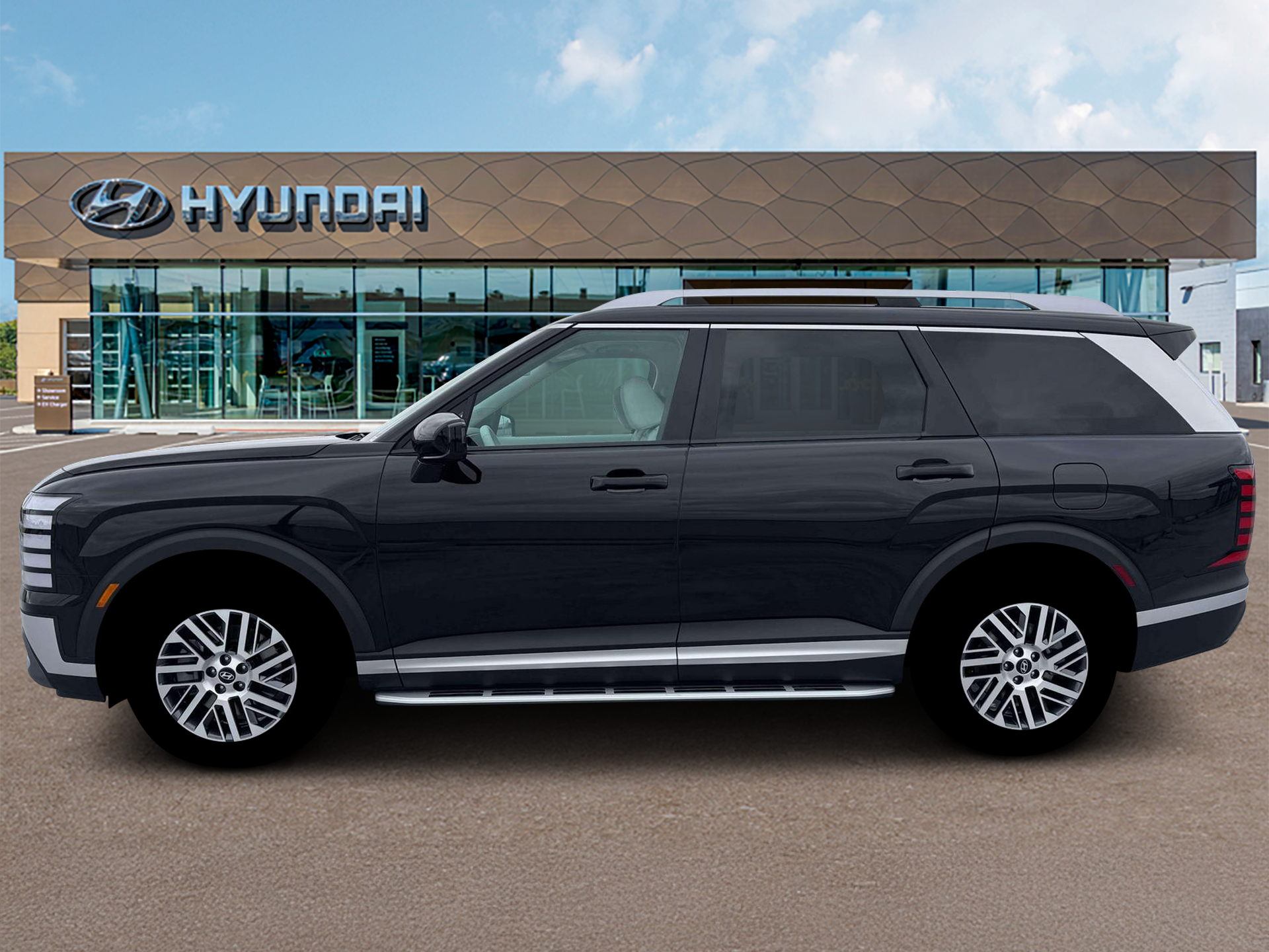 New 2026 Abyss Black Pearl Hyundai SEL FWD image 3