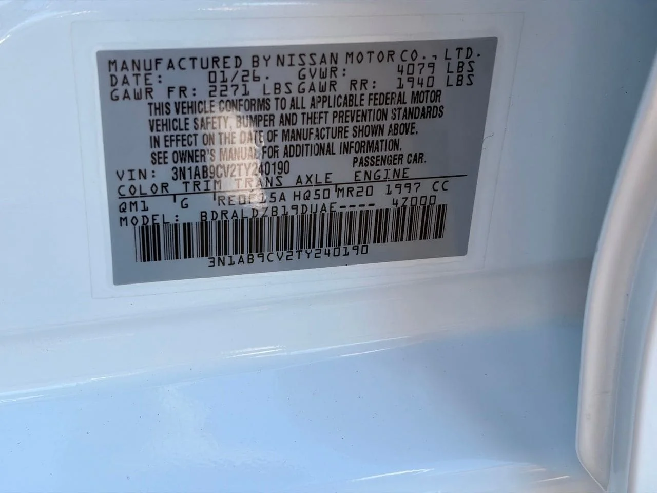 2026 Nissan Sentra SV - Photo 37