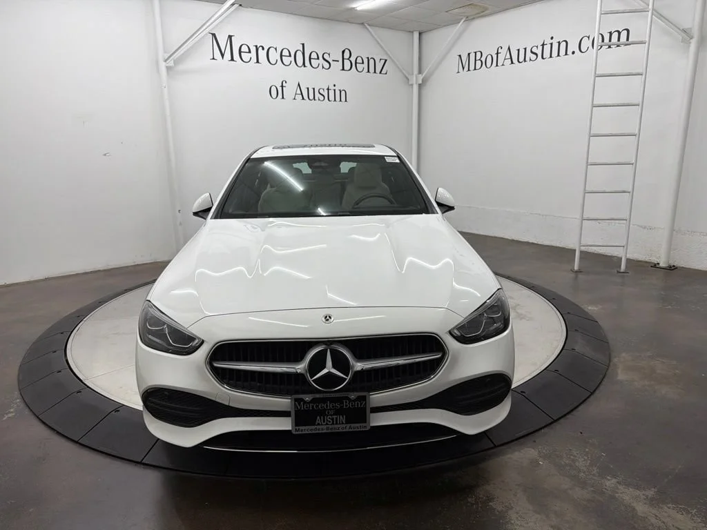 Certified Used 2024 White Mercedes-Benz C 300 image 2