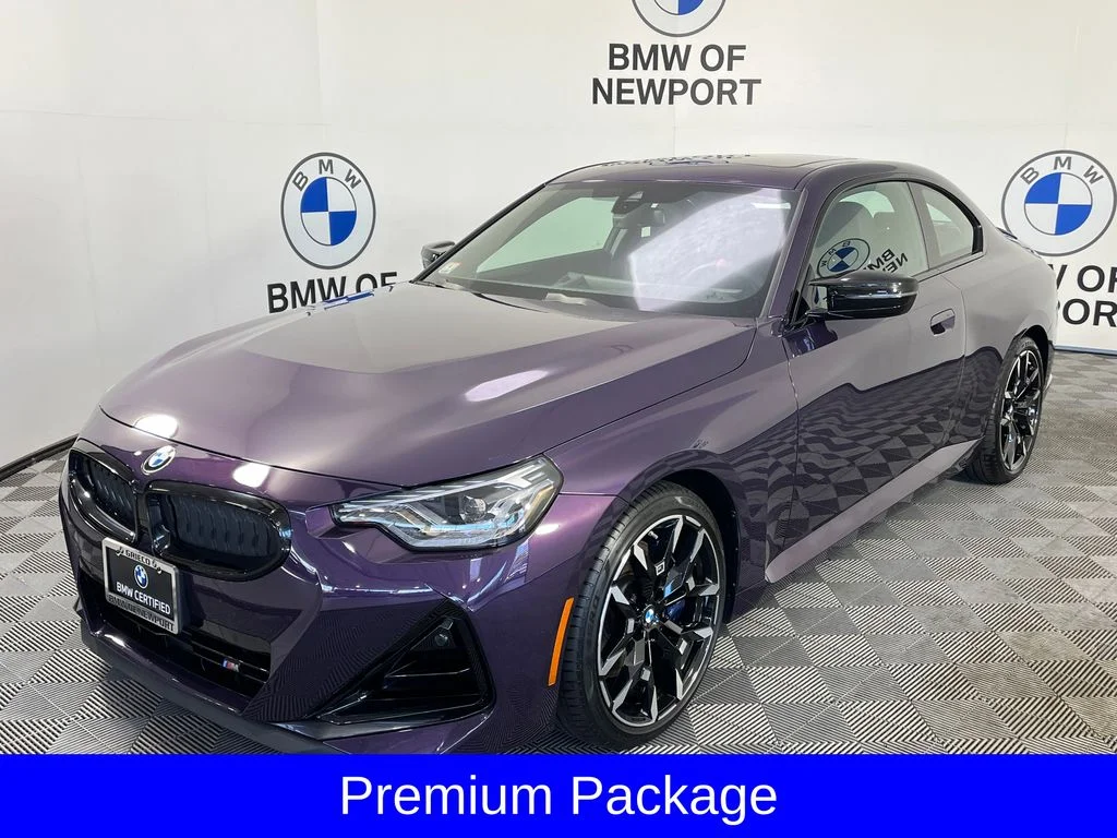 Certified Used 2025 Thundernight Metallic BMW M240i image 3