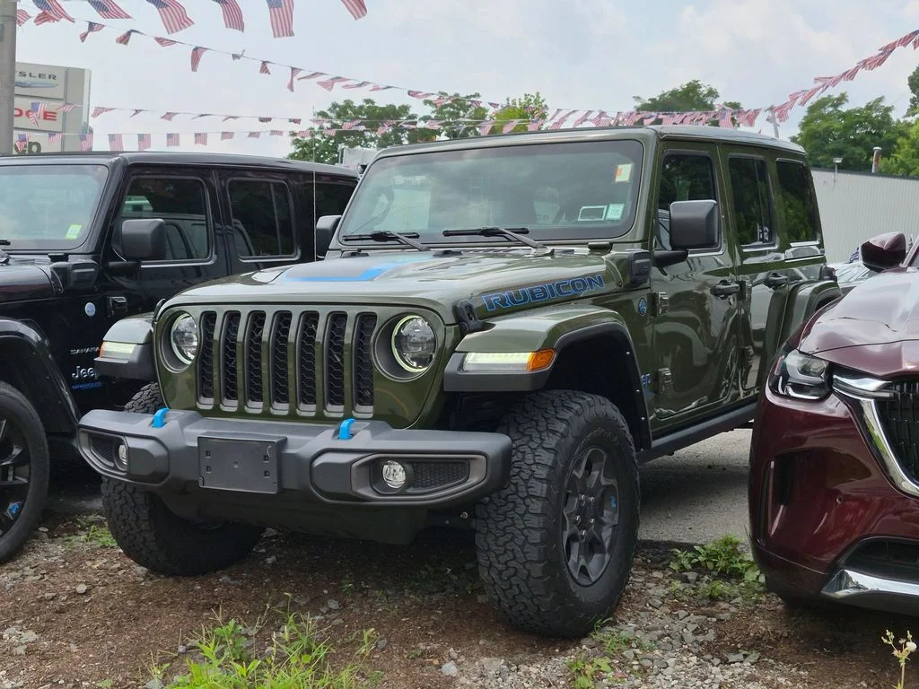 Used 2023 Green Jeep Rubicon 4xe image 1