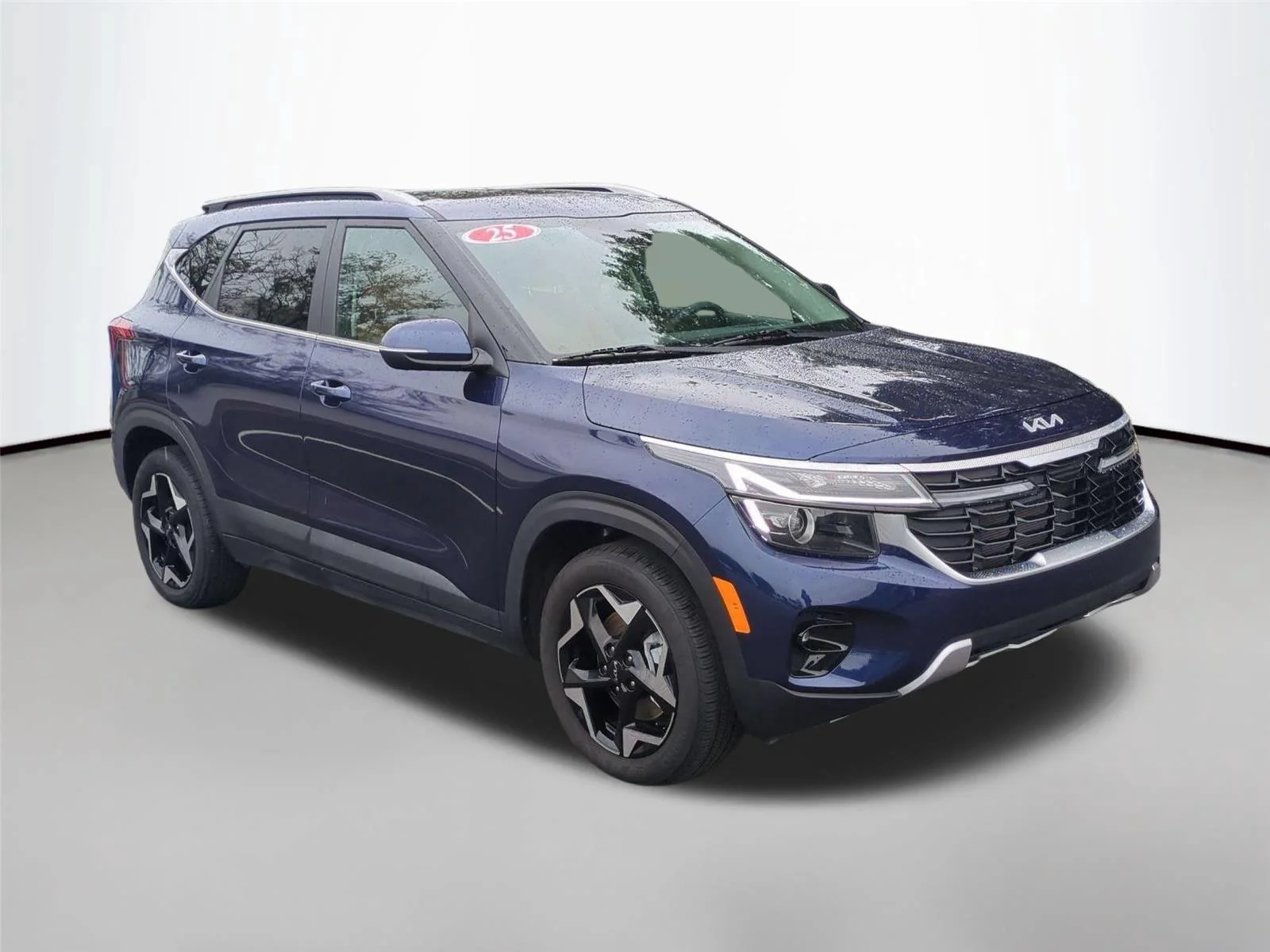 Used 2025 Dark Ocean Blue Kia EX image 7