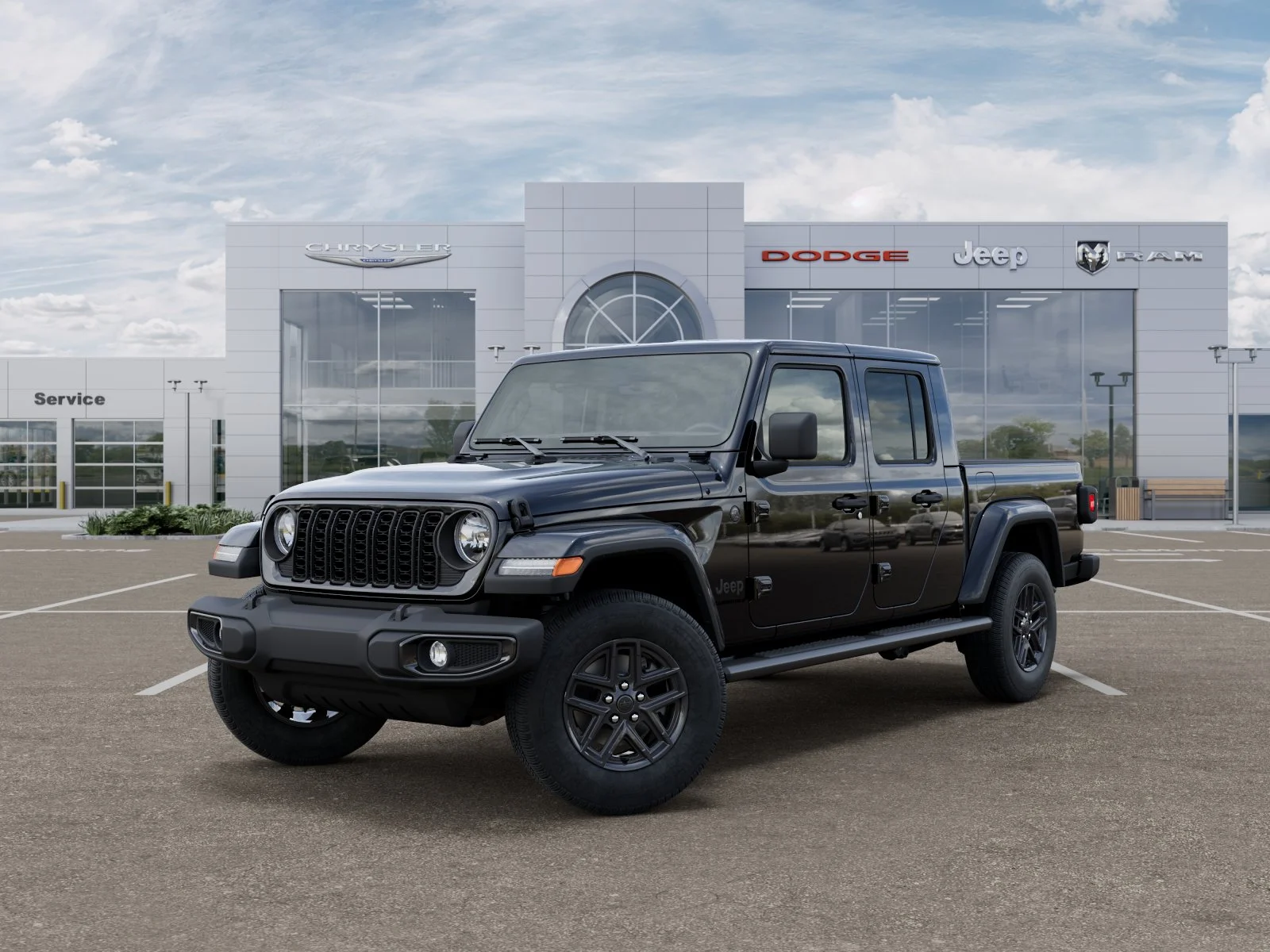 New 2026 Black Clear-Coat Exterior Paint Jeep Sport S image 68